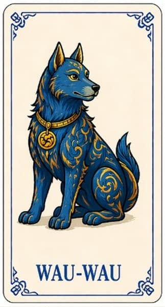 The Dog card — passes the lead to your partner