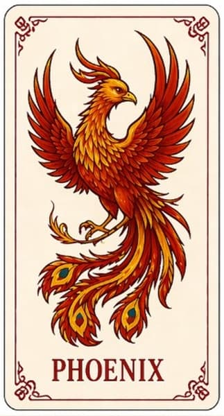The Phoenix card — wild card, costs you points if held